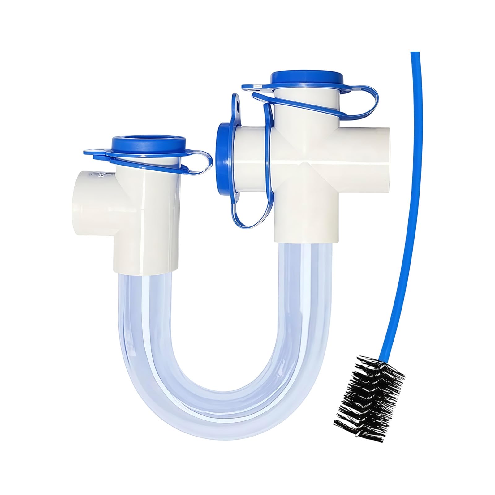 Cazstyk Multicolor Pvc Clear U Condensate Drain U Bend 3 / 4Inch Standard For Air Conditioners For Effectively Drains