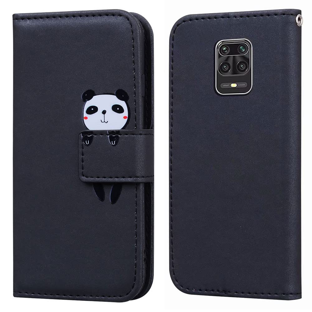 Nodigo per Xiaomi Redmi Note 9 PRO/9 PRO Max/9S Cover a Libro Pelle PU Portafoglio Magnetica con Disegni Animale Motivo Antiurto Case Flip Protettiva Silicone Bumper Belle Kawaii Custodia - Cane