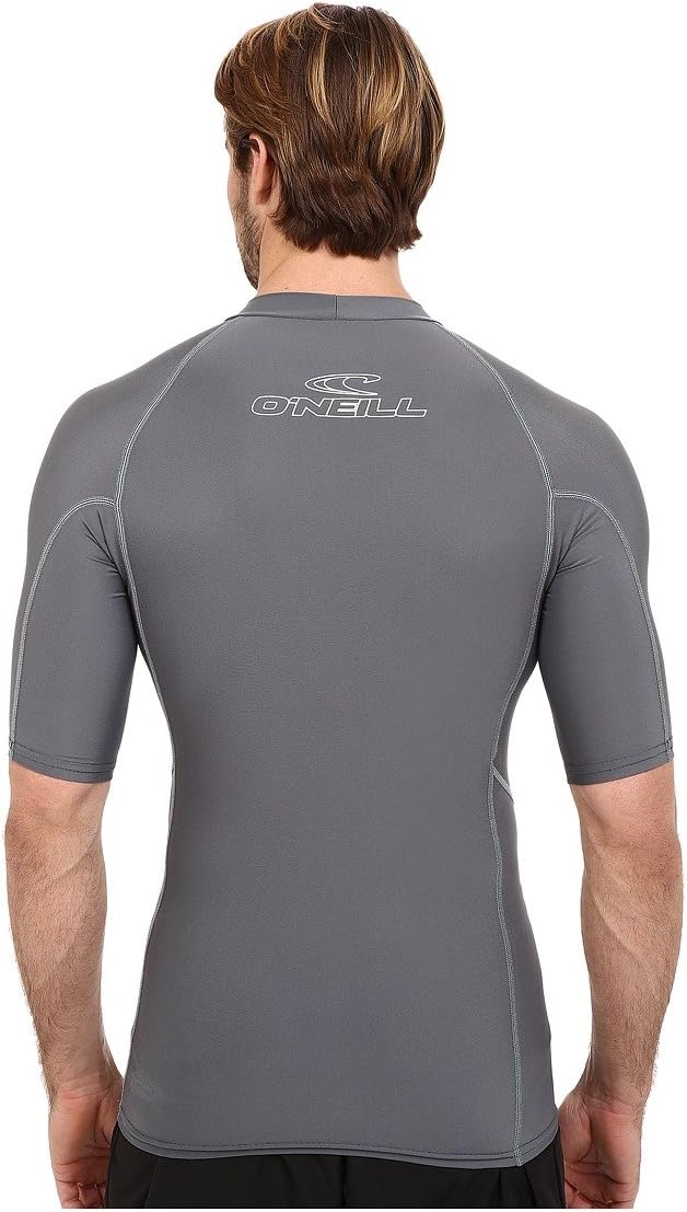 O'Neill Men’s Basic Skins Short Sleeve Rashguard, UPF 50+ Sun and Rash Protection for Surfing and All Outdoor Activities - Image 3