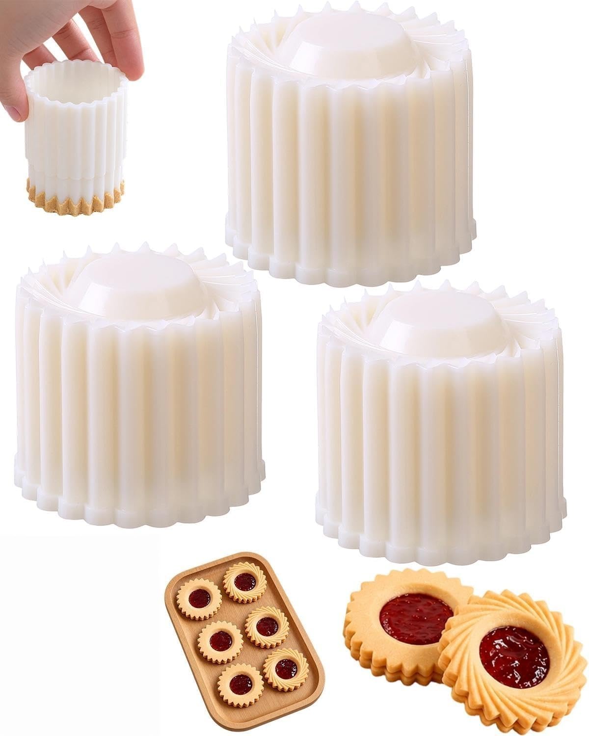 Creative Double-Ended Pastry Mold,2-in-1 Double-Sided Pastry Mold