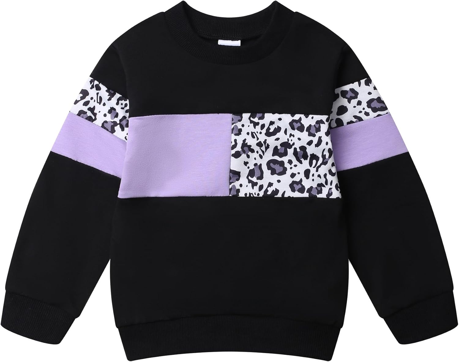 Toddler Girls 2 Piece Cute Outfits, Crewneck Sweatshirt with Jogger Pants Kids Clothing Set for Fall Winter - Image 3