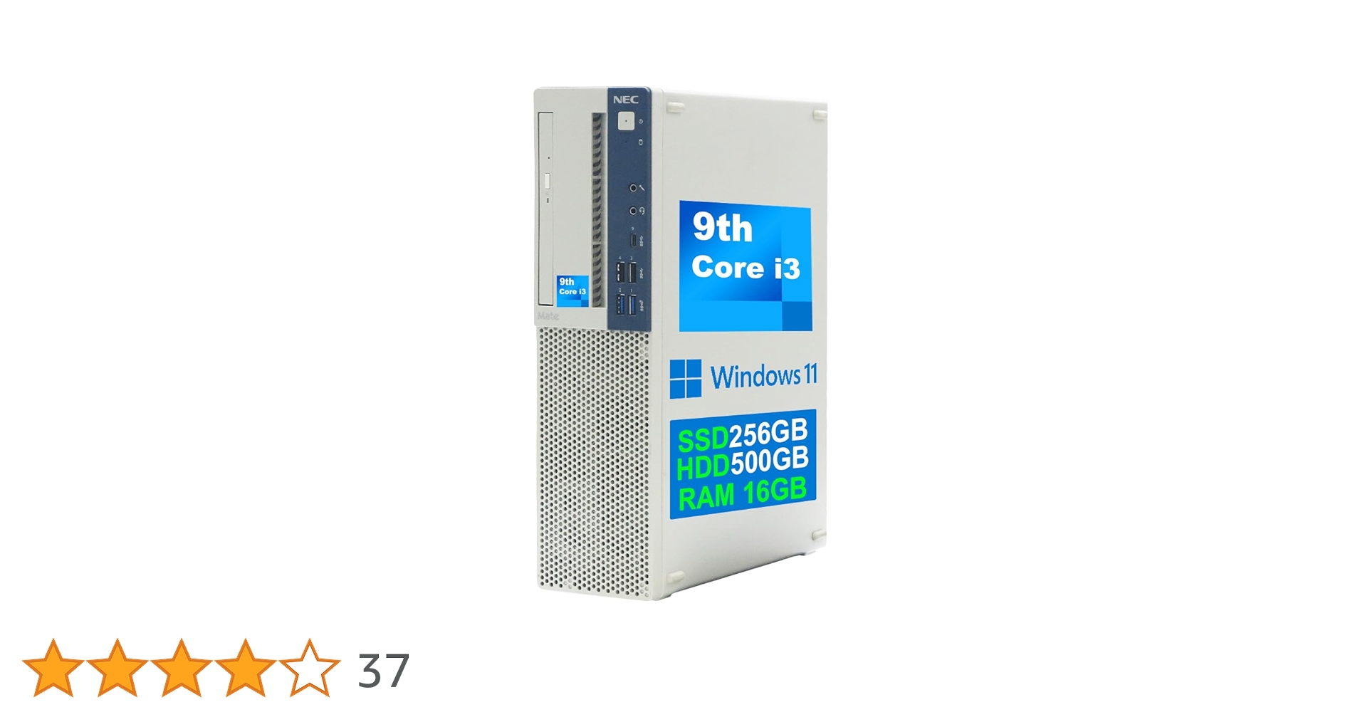 NEC mate 第9世代i3-9100/16GB/ nvmeSSD256GB Amazon.co.jp: デスクトップパソコン NEC Mate 整備済 第9世代