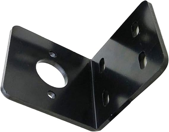 Zkenshan-DIY Motor DC Motor 775 Series 12V/24V DC Motor Mounting Bracket with Two M3 Screws, Easy to Install