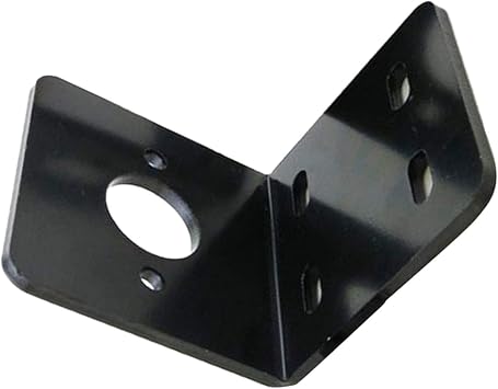 Zkenshan-DIY Motor DC Motor 775 Series 12V/24V DC Motor Mounting Bracket with Two M3 Screws, Easy to Install