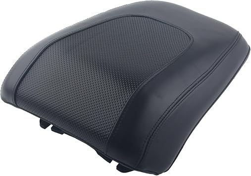 Black Rear Passenger Pillion Cushion Seat Compatible with Harley Fat Boy FLFB 107 Fatboy FLFBS 114 2018-Up