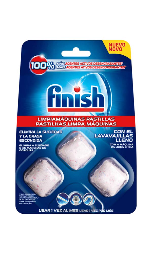 Finish Limpiamaquinas 3 Pastil