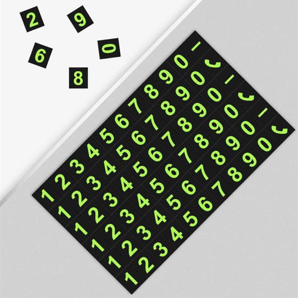 Luminous Car Temporary Parking Card Phone Number Plate Hidden Auto Telephone Stop Sign