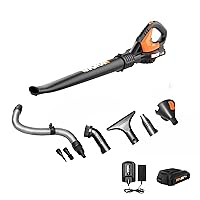 Algopix Similar Product 17 - WORX WG5451 20V Cordless Leaf Blower