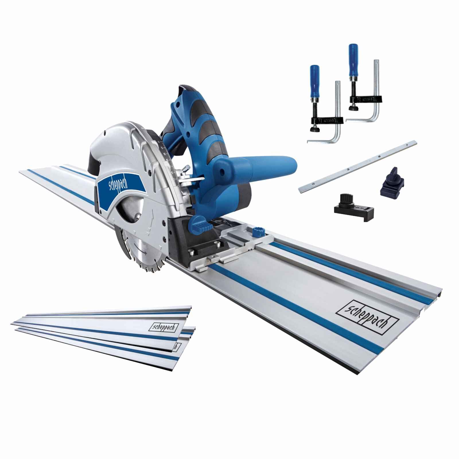 Scheppach Scie plongeante professionnelle PL56-1200W - lame Ø 160 mm