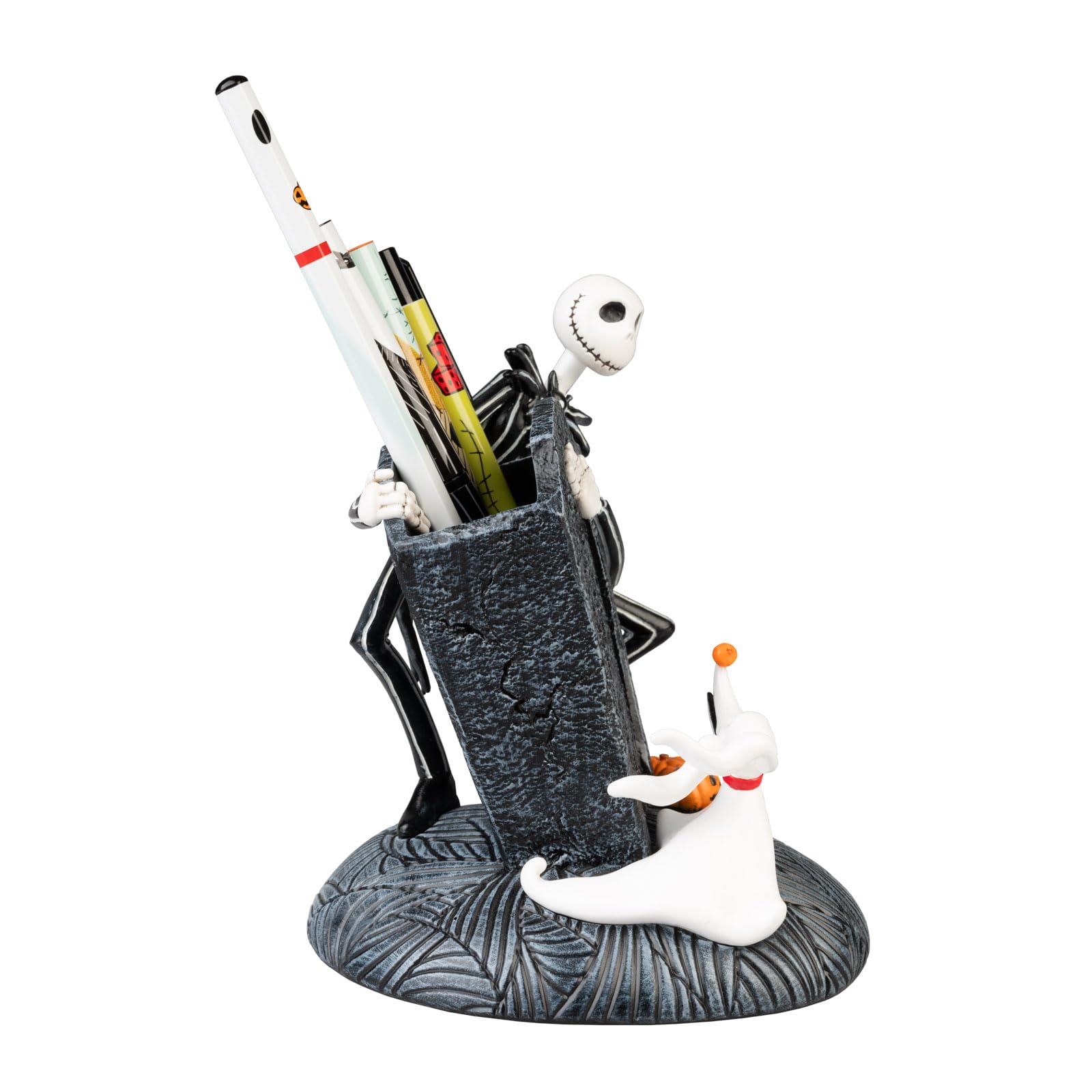 Grupo Erik Pen Holder For Desk & Stationery Set - Disney The Nightmare Before Christmas Gifts | Desk Accessories - Pencil Holder, 2 Pens, Pencil, Eraser, Sharpener | Disney Stationery - Image 3