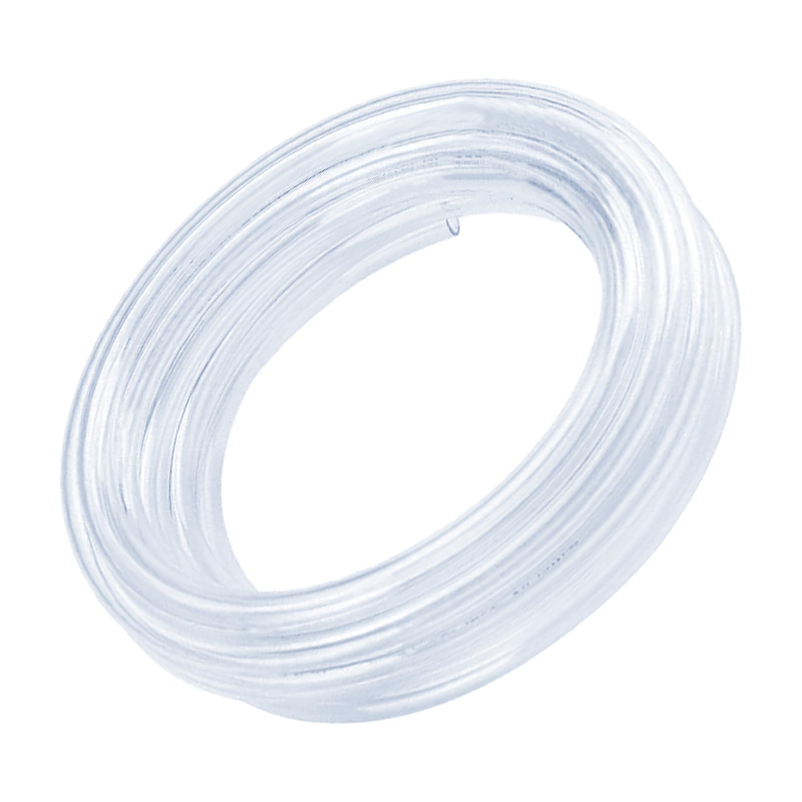 Photo 1 of AMZDIAI Clear Vinyl Tubing Flexible PVC Tubing, Hybrid PVC Hose, Lightweight Plastic Tube, by 1/2 Inch ID, 100-Feet Length