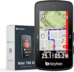GPS Vélo Bryton Rider 750SE – écran Tactile 2.8″ – Cartes Hors Ligne Bluetooth