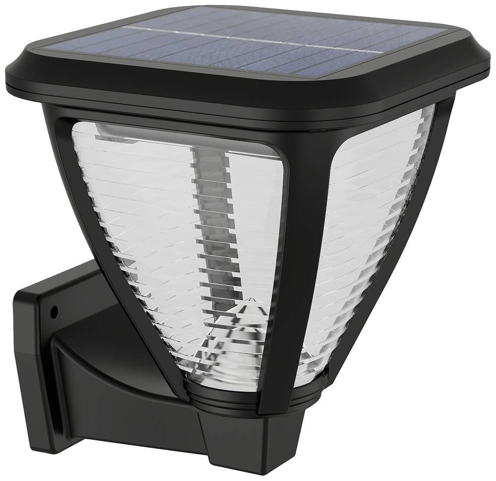Philips Lighting Vapora Outdoor Solar, Path Light, 1.5W, 2700K, Black, IP44 Weatherproof