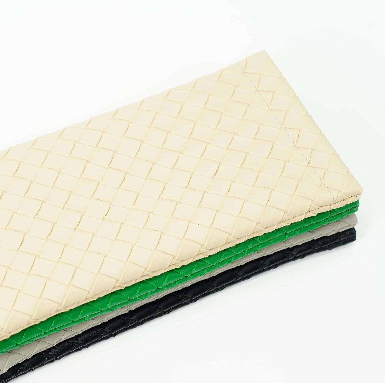 Squeeze Top Sunglass Pouch - Portable Sunglass Organizer Pouch Bags Soft PU Leather Glasses 2 Pack - Image 7