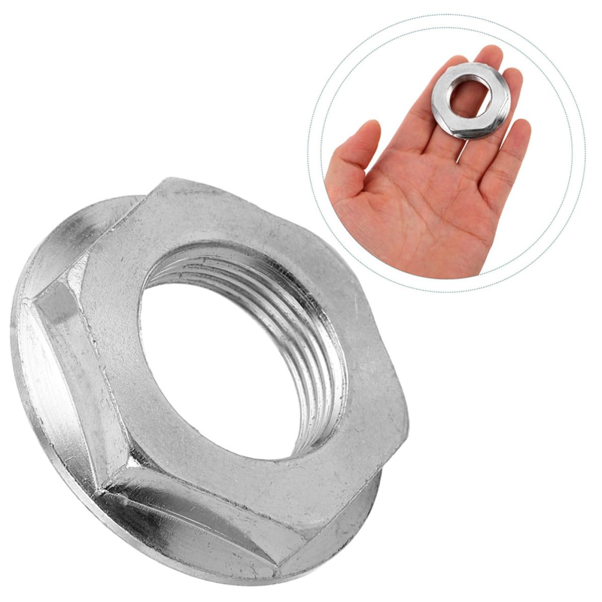 2pcs Washing Machine Clutch Nut Hexagonal Washer Dryer Nut Replacement for Home Appliance Repair and Maintenance