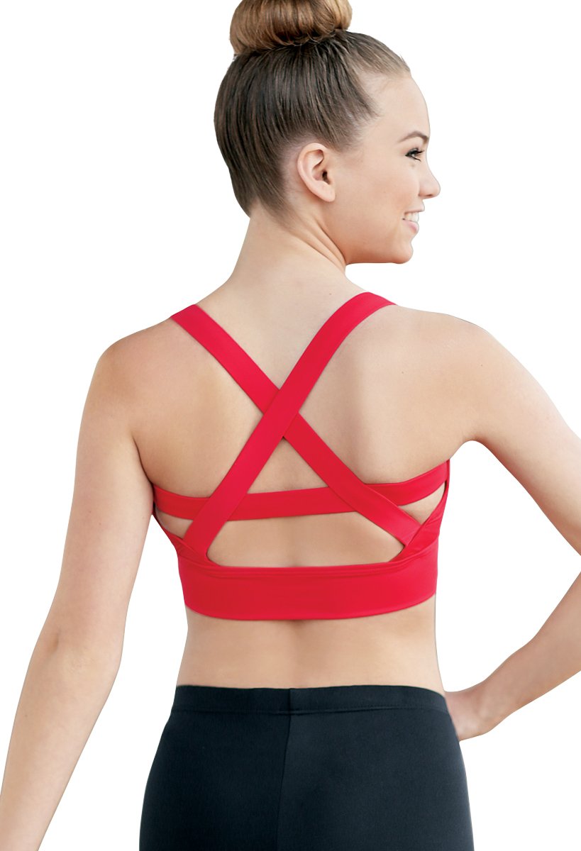 BaleraCrisscross Back Bra Top for Girls & Women Perfect for Dance