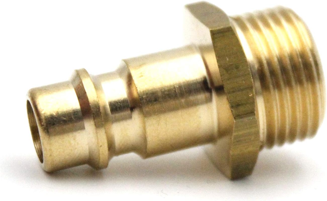 Plug nipple coupling plug with external thread 1/4 inch
