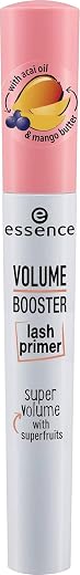 essence | Volume Booster Lash Primer Mascara | Infused with Mango Butter and Acai Oil for Nurtured Lashes | Conditioning Mascara Primer | White | Vegan | Paraben & Cruelty Free (Pack of 1)