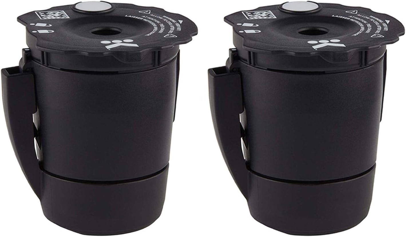 Universal Coffee K Cups Filters,2pcs/set Stainless Steel