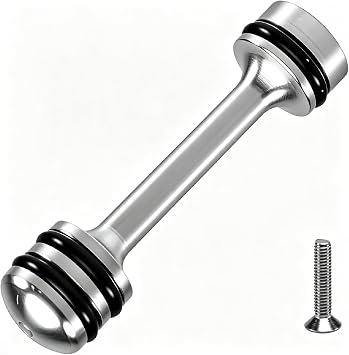 EVRBUL Oil Barbell for LS Engine - Oil Galley Plug, Billet Aluminum Rear Passage Plug Compatible with GM Gen III & IV LS V8 Engine, Oil Dumbbell for LS Engine, Oil Diverter Barbell Replace# 12573460