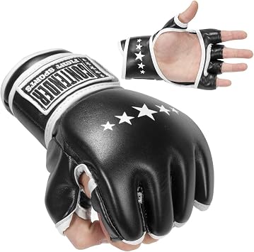 MMA Synthetic Hybrid Training Gloves
