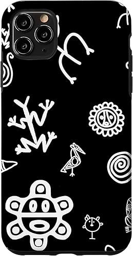 Miniatura 4 de Funda para iPhone 1212 Pro Simbolos Tainos Tallados Indios de Puerto Rico Boricua Pride