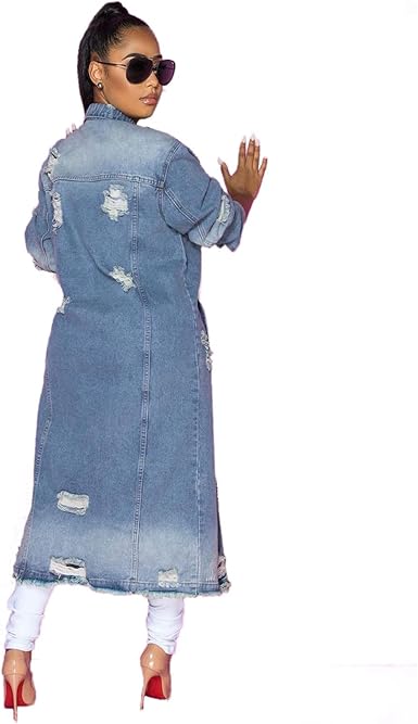 Veste En Jean Grande Taille Pour Femme – Manteau En Jean De Créateur Dinspiration Vintage Pour Femme Du 31,38 € | DHgate