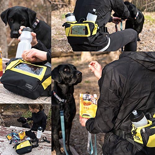 Chums Woof Jam Waist Pack/Hydration Pack/Phone Case (Black) - Image 6