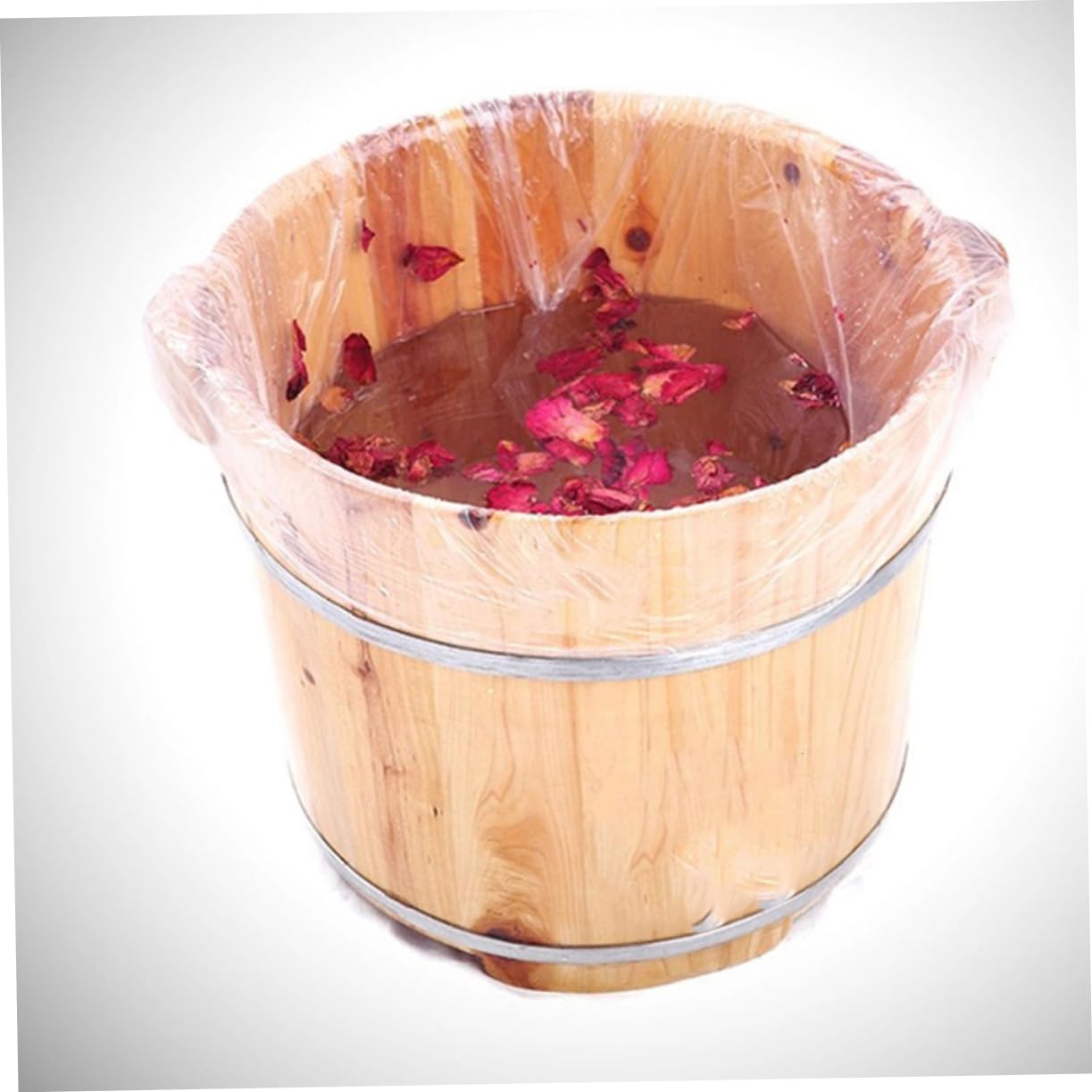 240 Pcs Disposable Foot Bath Liners Tear Resistant Foot Soak Pouches Durable Pe Material for Home and Salon Use