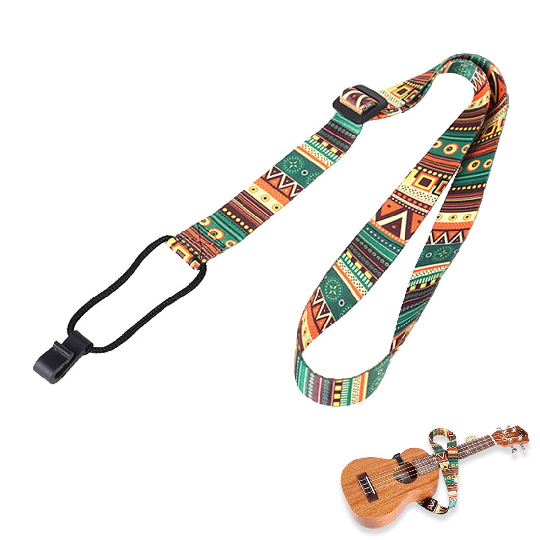 Tracolla Per Chitarra Regolabile 60-105cm - Per Chitarre Acustiche, Elettriche E Ukulele - Foto 9