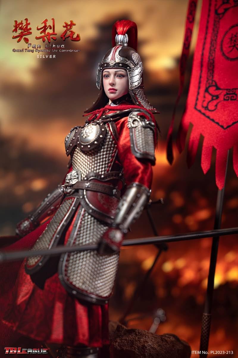TBLeague 1/6 大唐女将 樊梨花 シルバー.Ver Amazon | TBLeague 1/6 大唐女将 樊梨花 シルバー.Ver 未開封 PL2023