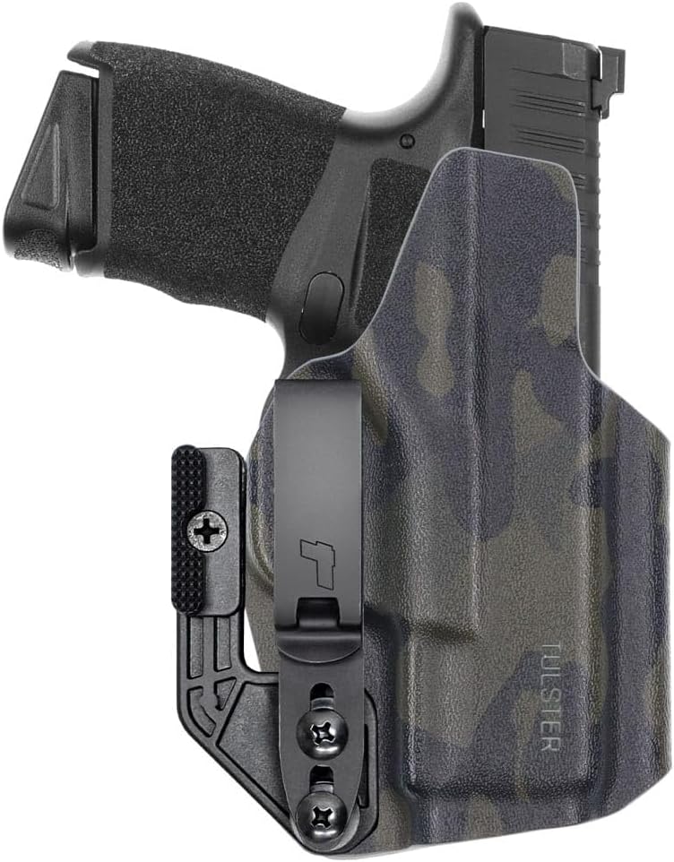 Tulster Oath IWB Kydex Holster fits: Springfield Armory Hellcat Micro | Optic Compatible Inside The Waistband Appendix Concealed Carry