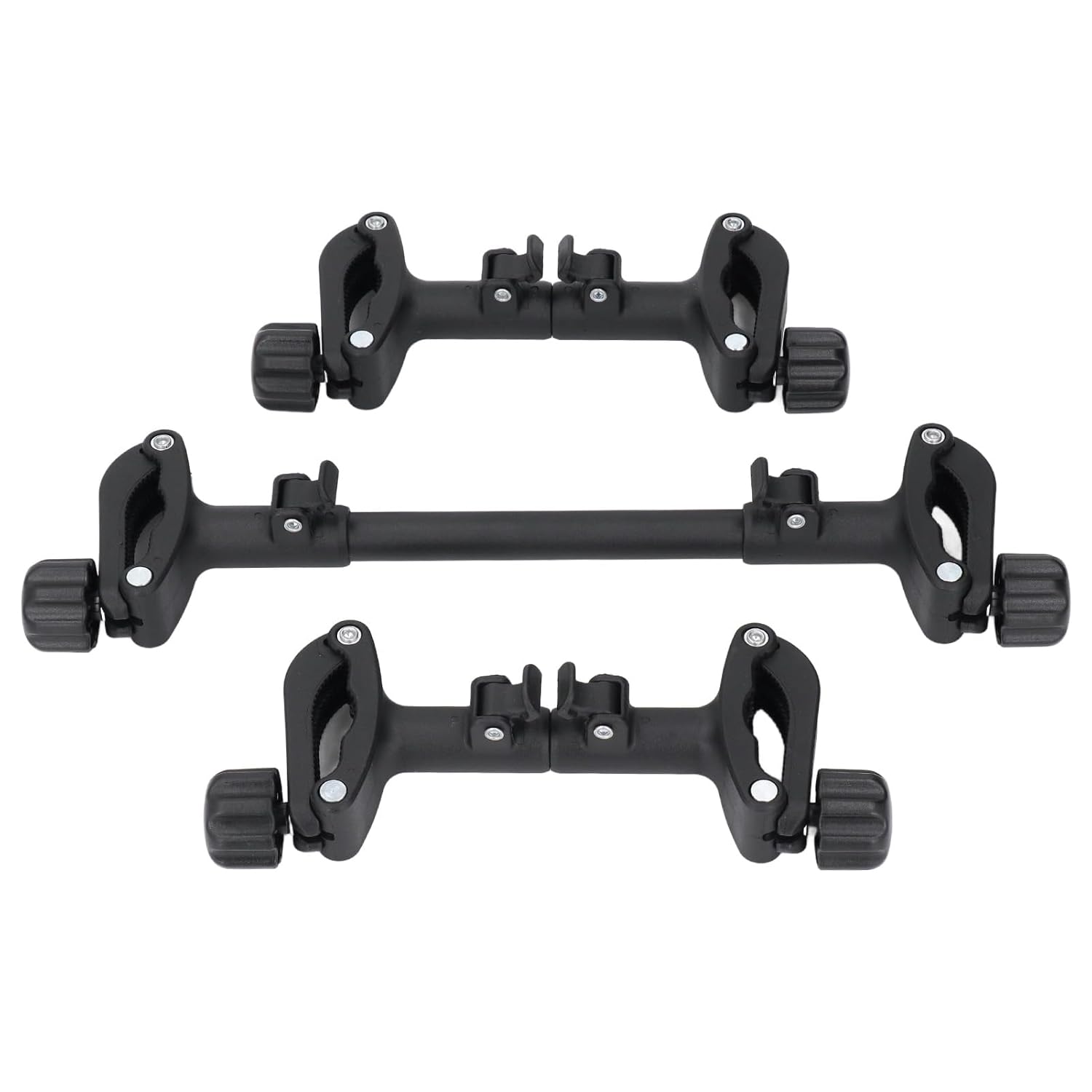 Twin Stroller Connector, Adjustable Sturdy Universal Fit Dual Stroller Connector, Twin Baby Linker with Easy Installation for Converting Two Single Strollers Into a