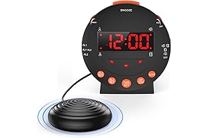 AMIR Dual Extra Loud Bomb Clock: A Sonic Boom for Heavy Sleepers