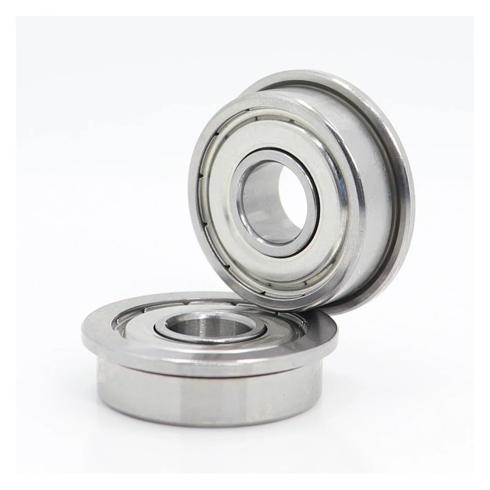 Gqnblvhzupdm One Color Industrial Shaft Bearings, F608zz Bearing Abec-5 (10Pcs) 8 * 22 7 Mm Flanged F608z Ball Bearings F608 Zz