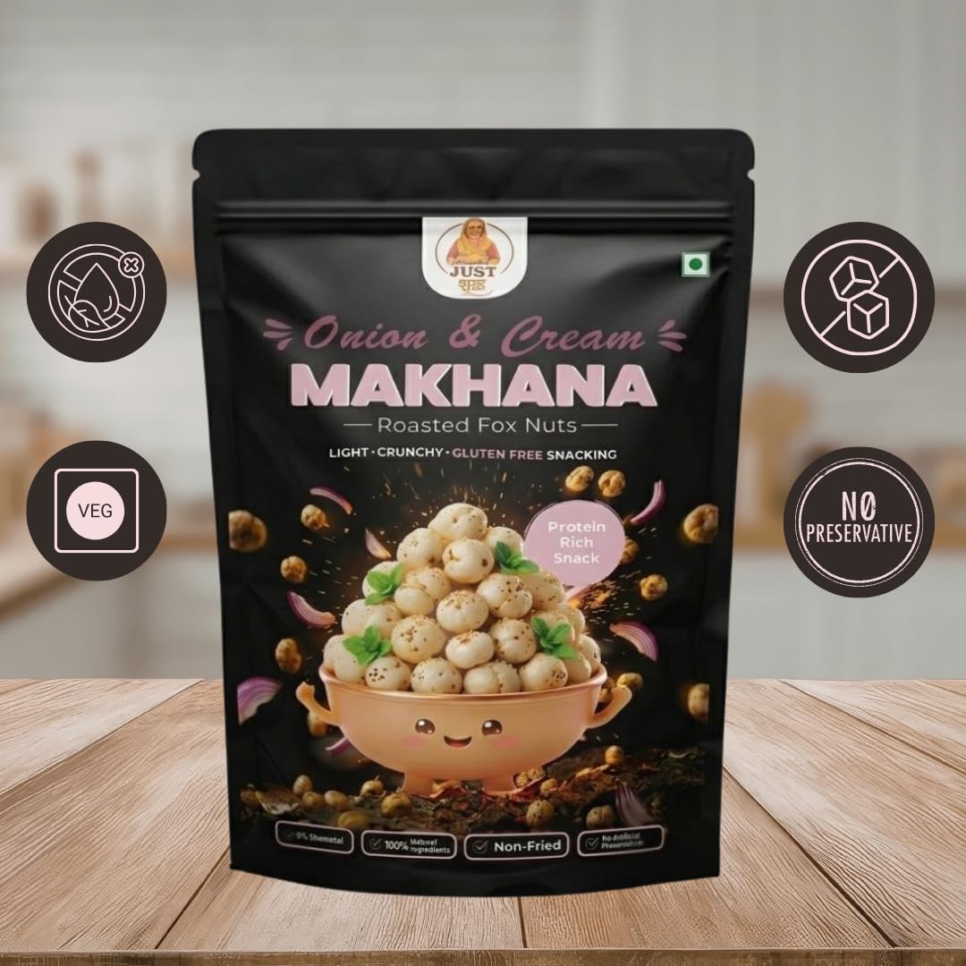 Onion, Peri Peri & Himalayan Salt Makhana Combo | Roasted Fox Nuts