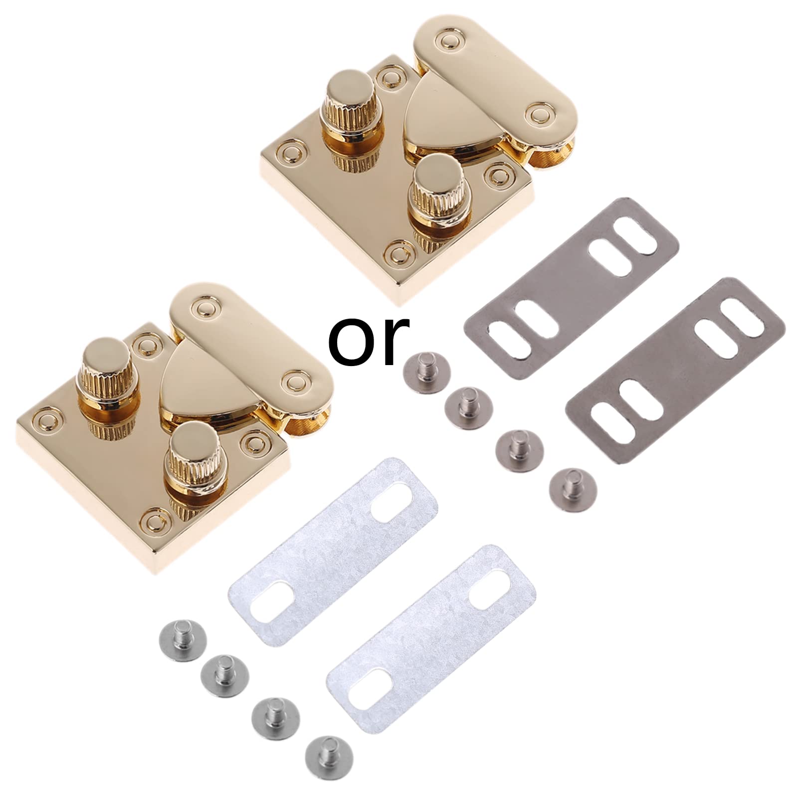 Zhouyqx As Shown Metal Handbag Clasp Turn Buckle Bag Accessories For Bag Purse Hardware