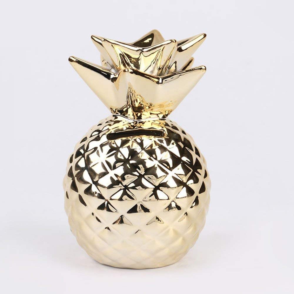 Statue ananas et tirelire en résine, le cadeau idéal pour couples