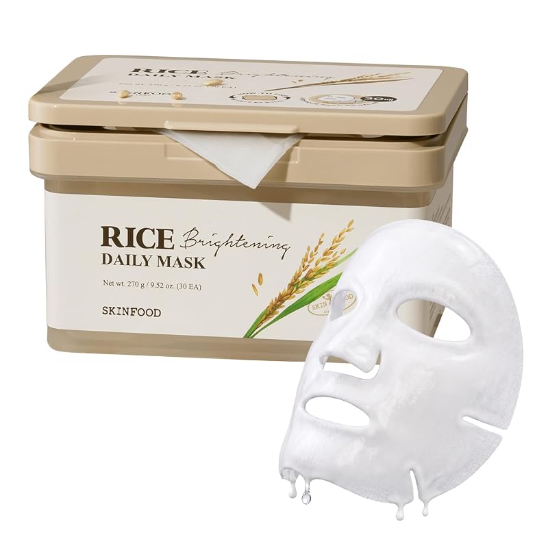 Máscara facial de arroz SKINFOOD 1957, 30 unidades