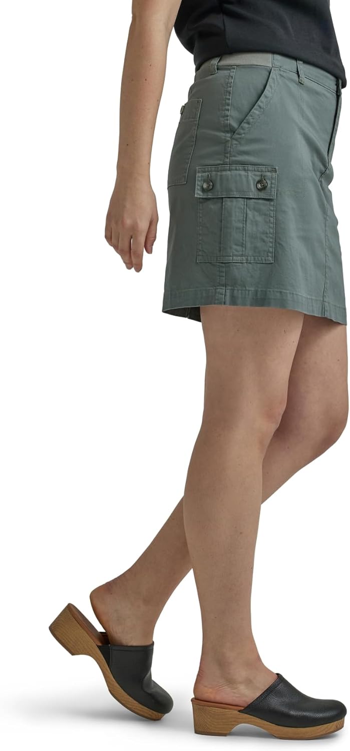 Lee Womens Ultra Lux Comfort with Flex-to-go Cargo Skort - Image 3