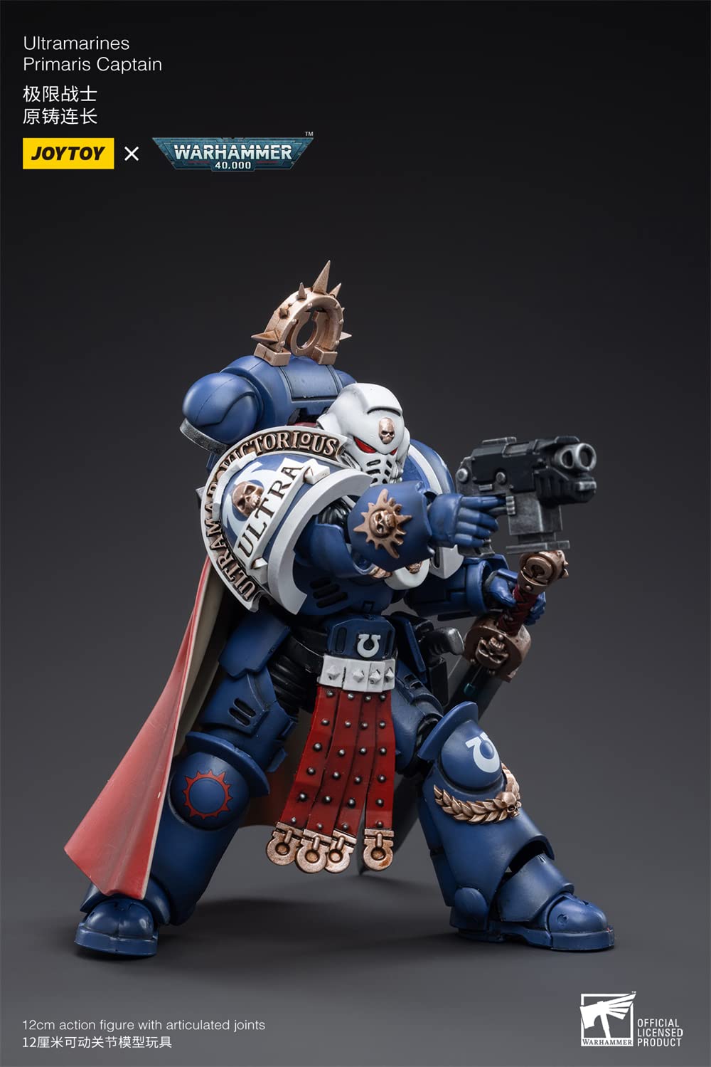 HiPlay JoyToy × Warhammer 40K Officially Licensed 1/18 Scale Science-Fiction Action Figures Full Set Series-Ultramarines Intercessors — view 6