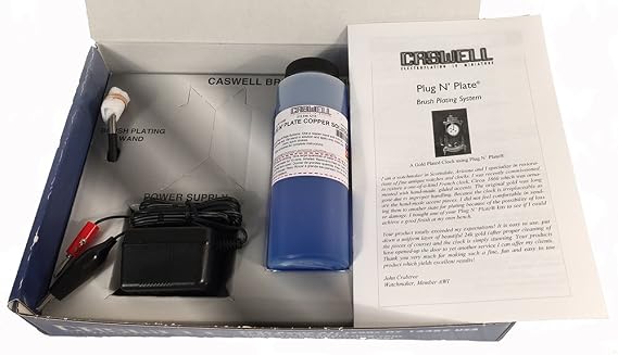 Caswell Plug N' Plate Flash Copper Kit