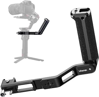 ULANZI C019 Adjustable Sling Handgrip Gimbal Handle, DJI RS 4/4 Pro, RS 3 Mini /3/3 PRO, DJI RSC 2/RS 2, Flexible 360° Adjustments & Rich Expansion, Ergonomic Grip for Low Angle Shots, Load 5KG