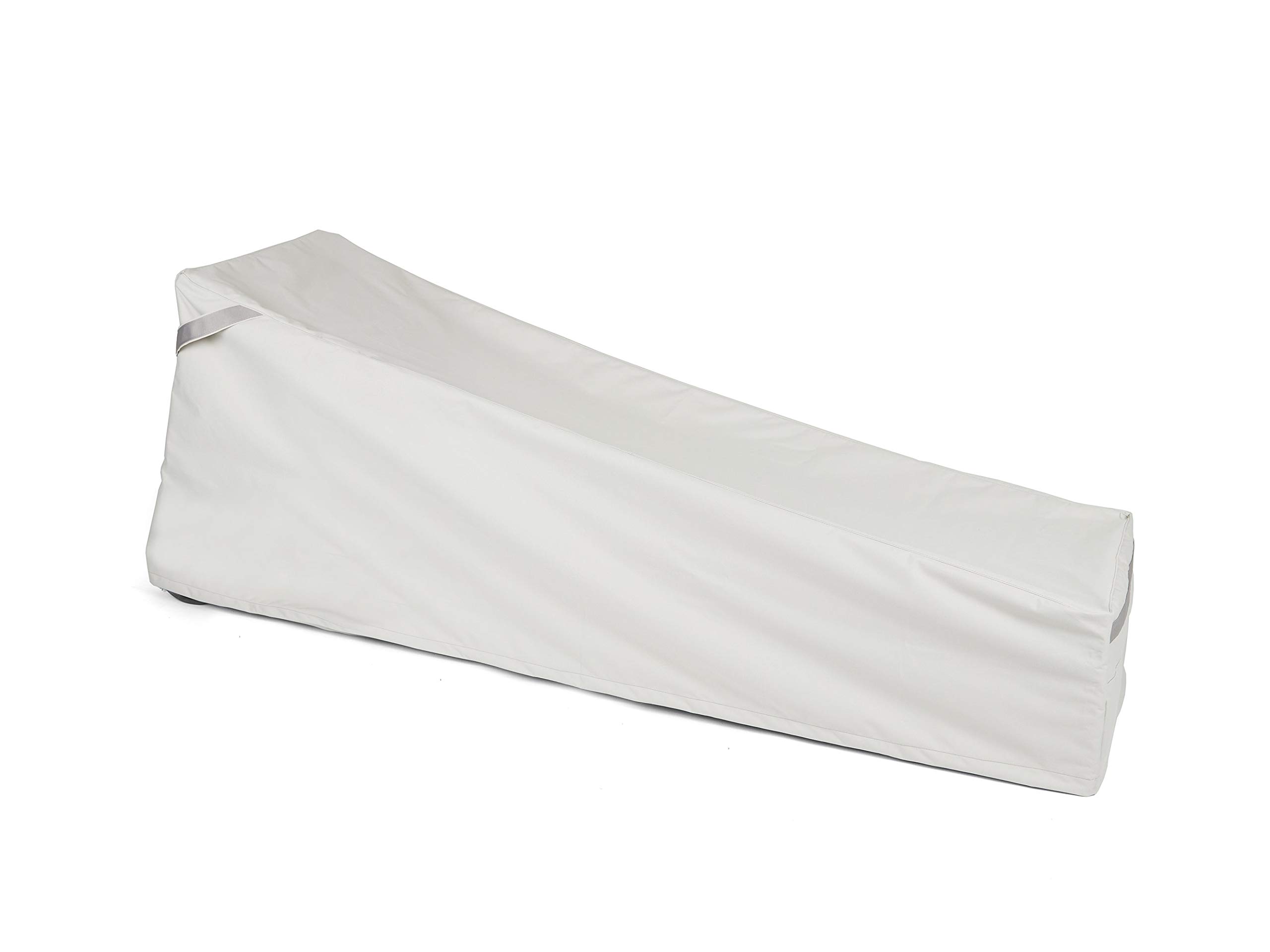 Covermates Adirondack Chaise Lounge Cover - Premium Polyester, Weather Resistant, Drawcord Hem, Seating and Chair Covers, 28W x 66D x 38H, Stone