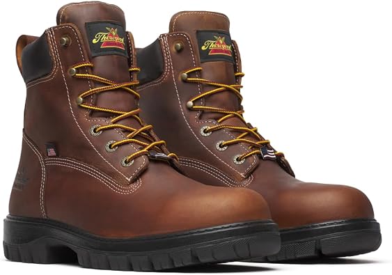 Thorogood Mens Genesis 6" Nano Plain Toe Boots