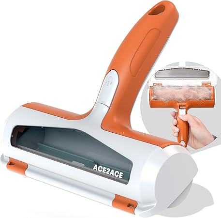 ACE2ACE Pet Hair Remover and Rollers, Cleaning Brush Fur Remover for Cats and Dogs, Washable and Reusable Animals Brushes Hair Removal, for Carpets, Clothes and Sofa