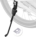 SEISSO Bike Kickstand, Kickstand for Kids bike, Rear Mount Bicycle Cycle Kick Stand for Boys Girls Bikes, Replacement for Training Wheel