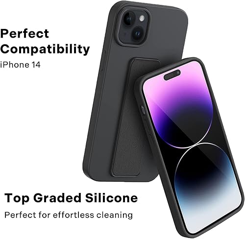 Miniatura 2 de Phone Loops - Funda para iPhone 14 Plus con soporte y correa de agarre, teléfono sase con soporte plegable y soporte de correa de agarre, funda de