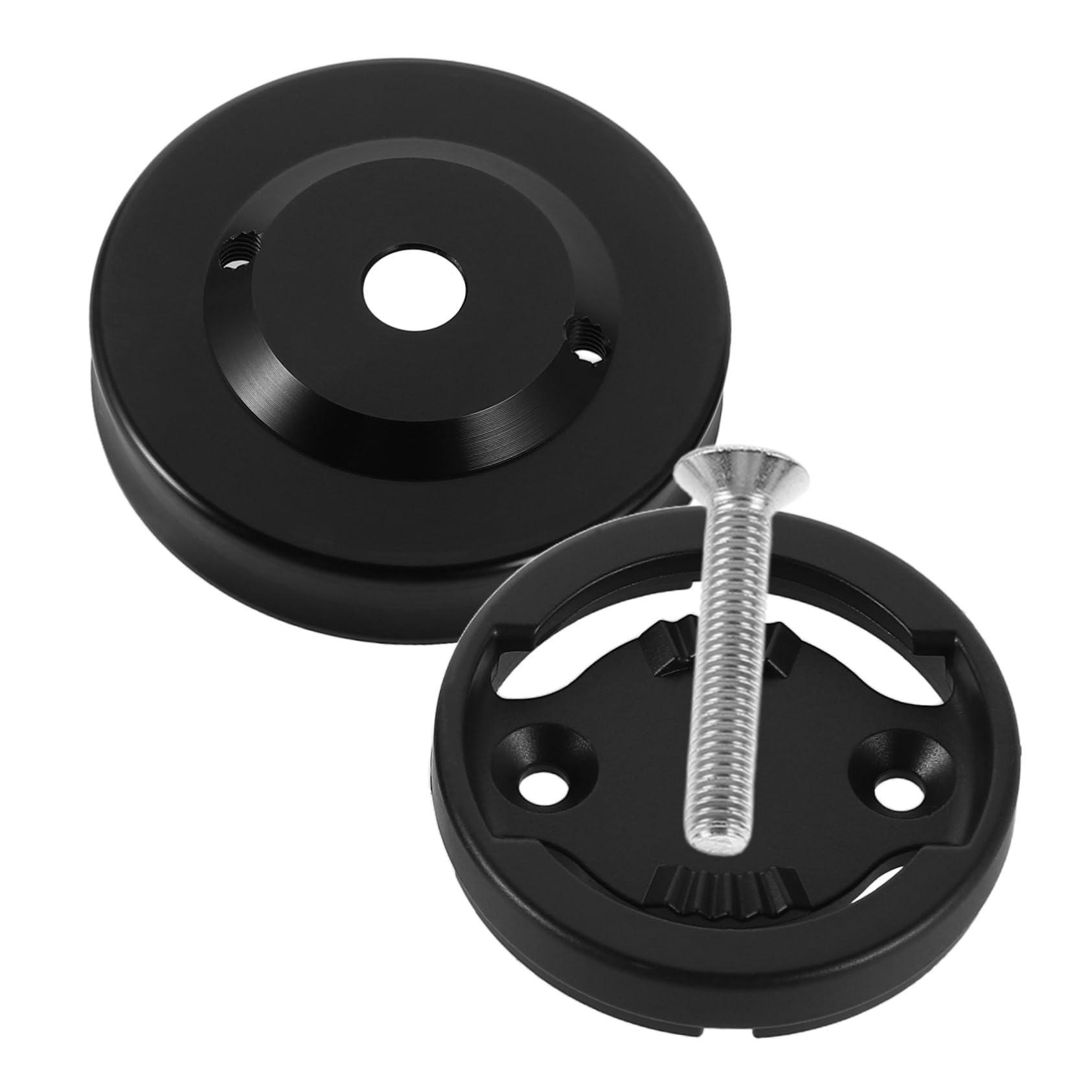 Milisten Headset Cap Spacers Kit Aluminum Alloy Bike Stem Mount Dustproof Water Resistant for Cycling Computer