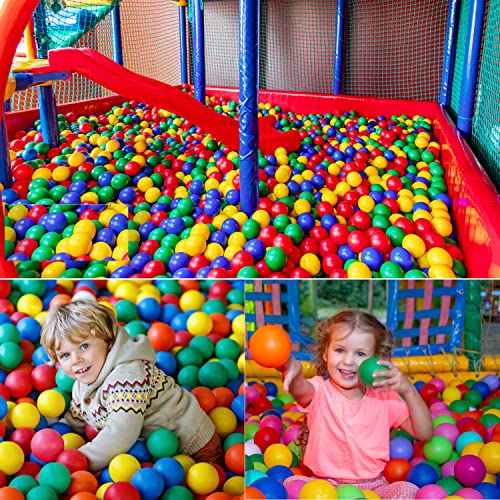 Lovgirls Ball Pit Balls For Toddler Crush Proof Plastic Ocean Balls (120) And Bpa Free Balls For Children Birthday Pool Play Water Toy Wedding Playpen Pit Accessories-2.2" #TOP5